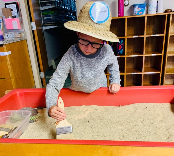Holy Cross Early Childhood Center Manchester, NH early childhood ages 3-5 Sandbox